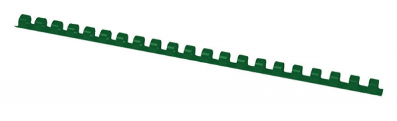 Пружина пластикова зелена d-10мм OFFICE PRODUCTS 20241015-02, 100 шт/уп